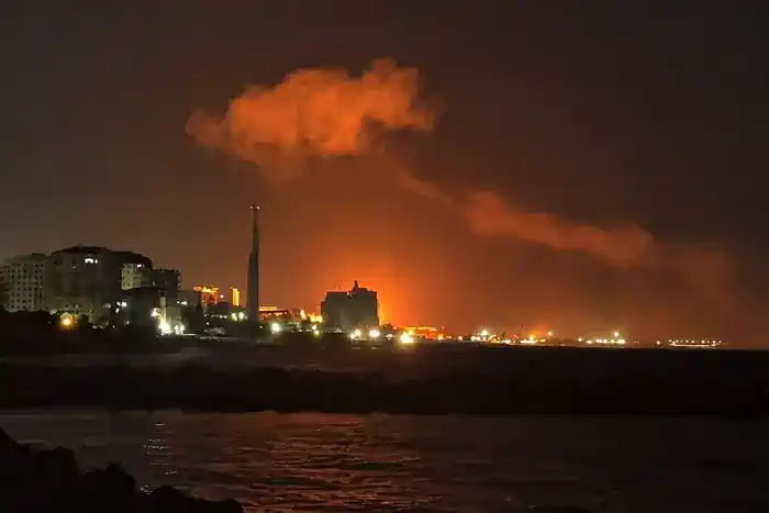 Атака БПЛА ВСУ 10 сентября на порт Махачкала